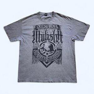 Metal Mulisha Gray Graphic T-Shirt XL